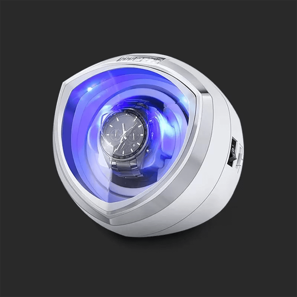 White Single Watch Winder
